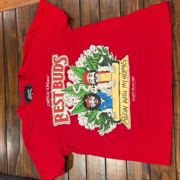Reason x Cheech & Chong best buds tee - Picture 2 of 7